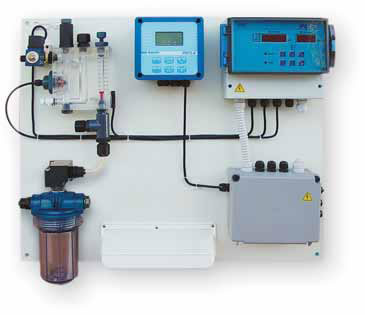 (изображение за) Контролно-измервателна система Хлор, Редокс, pH - Kontrol PRC - Кликни върху снимката за затваряне