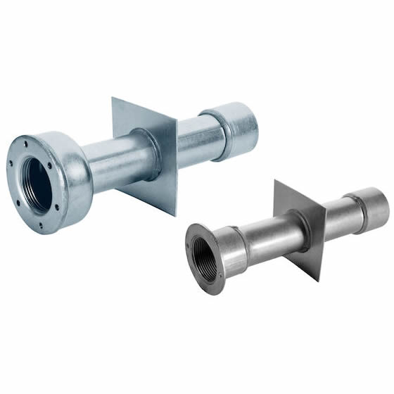 (image for) Wall conduit, stainless steel - Click Image to Close