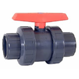 (image for) PVC ball valve - solvent socket