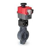 (image for) Electric actuator butterfly valve